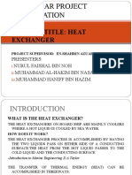 Project Title: Heat Exchanger