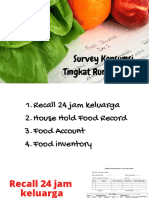 Analisis Survey Konsumsi Keluarga