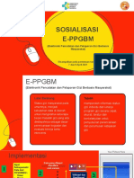 Sosialisasi Eppgbm