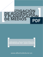 Investigación de Audiencias y Planificación de Medios