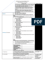 Content Standard Performance Standard Learning Competency Across Content Area Teaching Strategies ICT Integration Objective