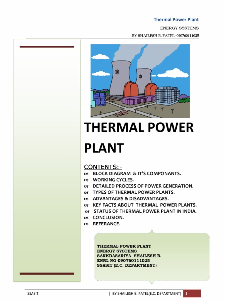 Thermal Power Plant Fossil Fuel Power Station Boiler
