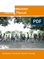 Child Protection Training Manual: Facilitator's Guide For Teacher Training