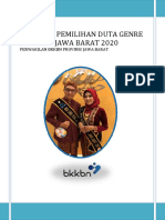 Panduan Pemilihan Duta Genre Provinsi Jawa Barat 2020 Fix