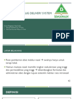 Intranasal Drug Delivery