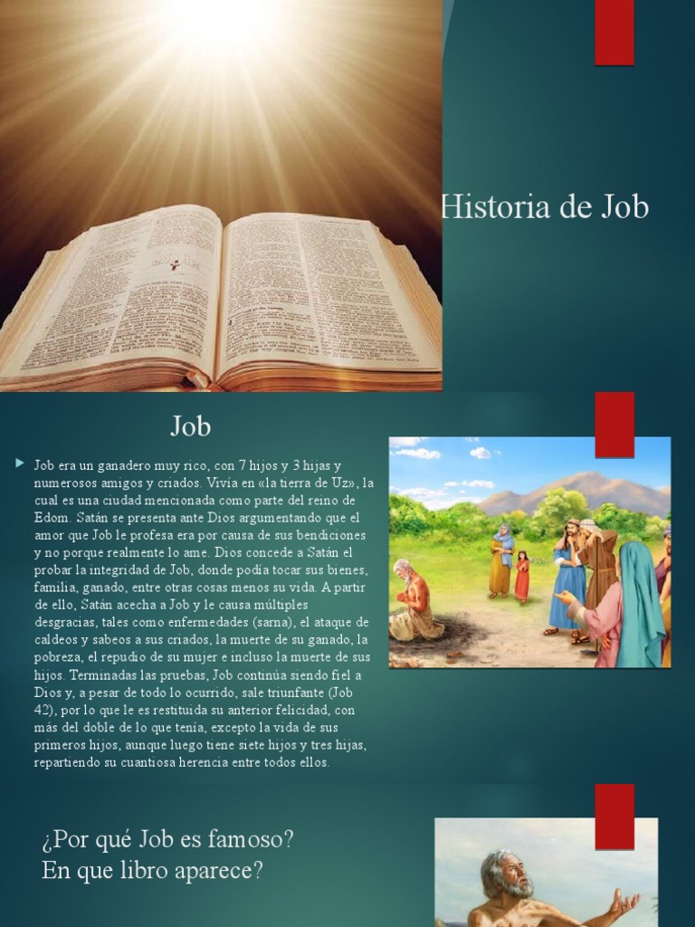 Historia De Job PDF