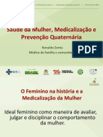 Medicalização e o Feminino