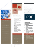 Brochure in Health Teaching Plan
