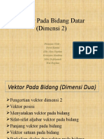 Vektor Pada Bidang Datar (Dimensi 2)