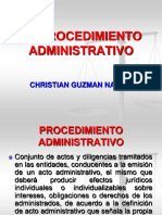 Procedimientos administrativos en el Perú