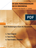 Sejarah Kedatangan Islam Ke Nusantara