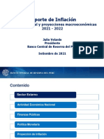 Reporte de Inflacion Setiembre 2021 Presentacion