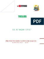 Proyecto Educativo de Salud 2021