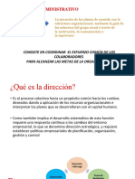 DIRECCIÓN