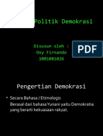 Download Sistem Politik Demokrasi by Oxy Firnando  SN53731049 doc pdf