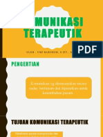 Komunikasi Terapeutik