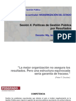 Ses 4 Políticas de Gestión Pública Por Resultados - Monitoreo Acc X Res - PPR Exp Latam
