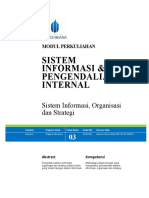Modul Sistem Informasi Dan Pengendalian Internal (TM3)