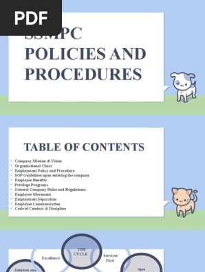 Company Rules & Regulations