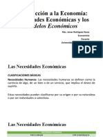 2. Necesidades Económicas y los modelos economicos