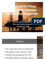 Impact of Oil Price - Increase in Vn and Policy Response
