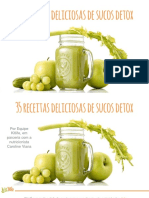 35 Receitas Deliciosas de Sucos Detox