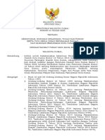 PERWAKO No. 43 Tahun 2020 Tentang Kedudukan, Susunan Organisasi, Tugas Dan Fungsi Serta Tata Kerja DISPERKIM Kota Dumai