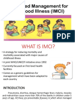Integrated Management For Childhood Illness (IMCI)