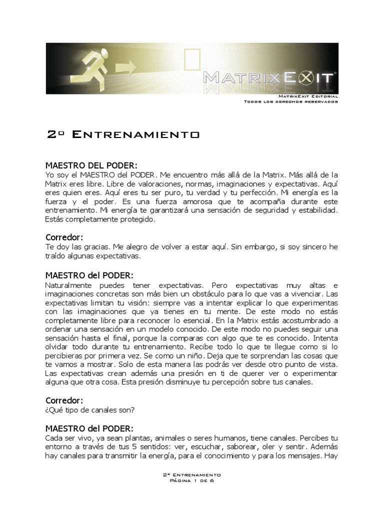 Desarrolla tu Poder Más Allá de la Matrix | PDF | Mente inconsciente