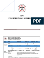 Pengembangan Kepribadian RPS