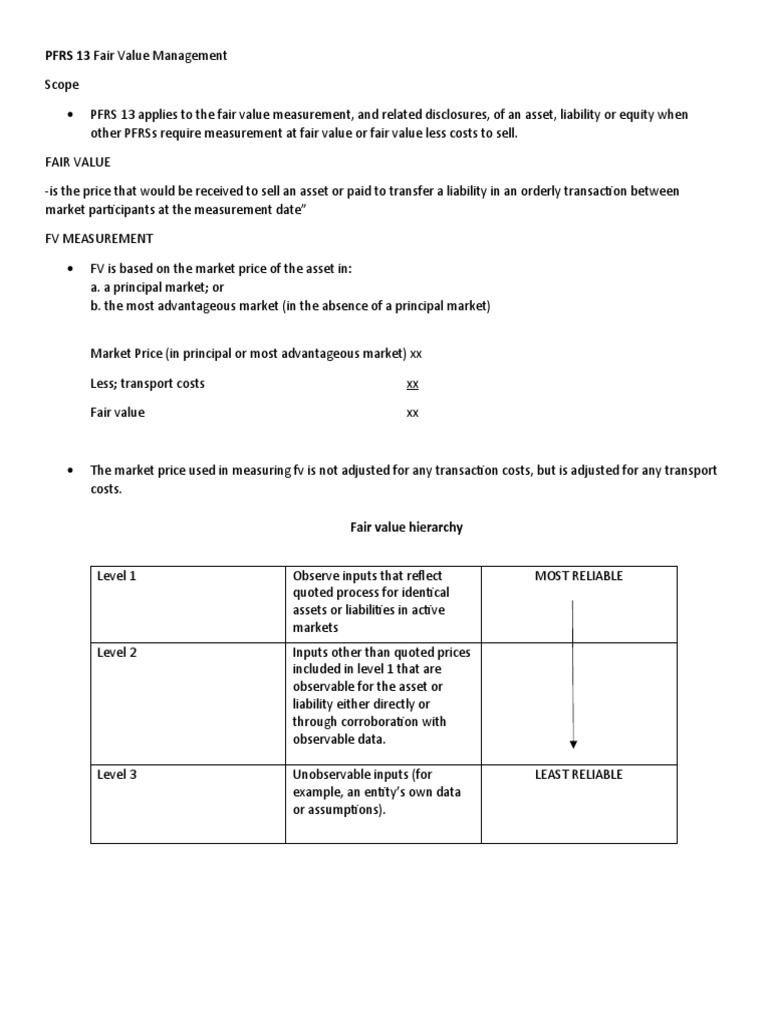 PFRS 14 Regulatory Deferral Accounts PDF Fair Value Deferral