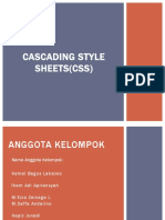 Cascading Style Sheets (CSS)