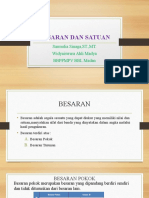 1.b BESARAN DAN SATUAN