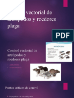 Control Vectorial de Artrópodos y Roedores Plaga