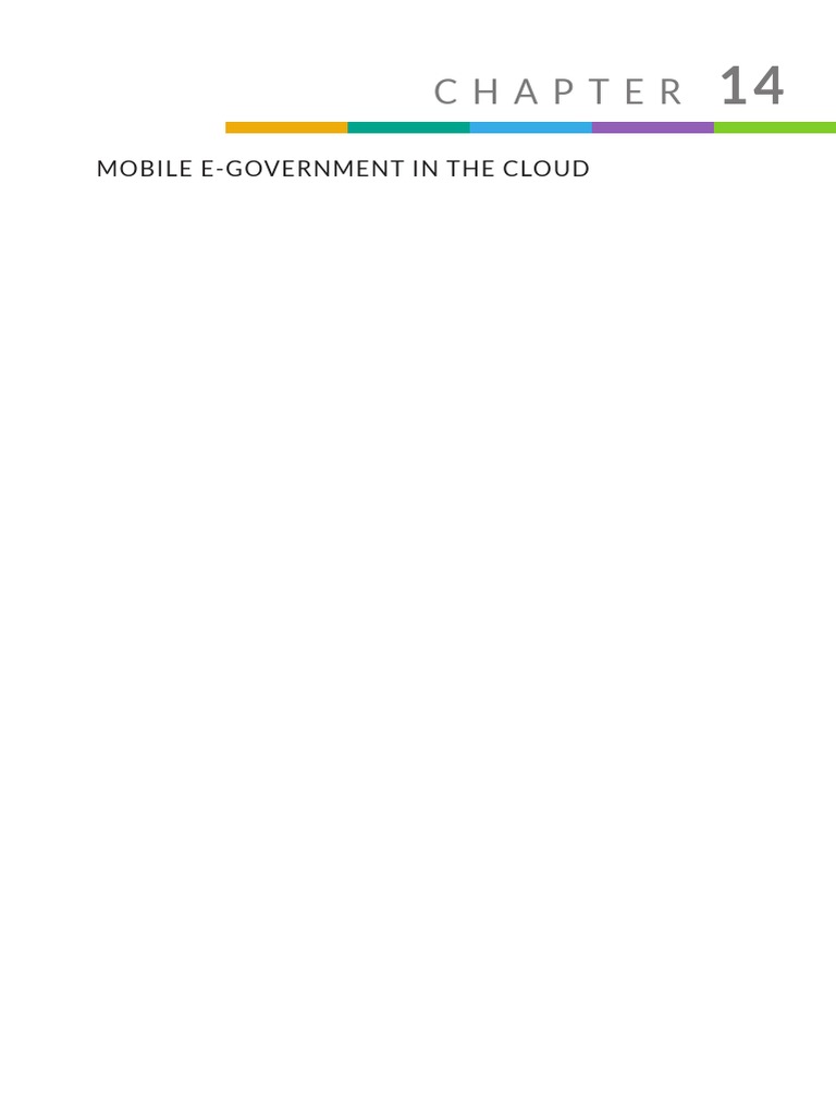 Mobile E-Government in The Cloud | PDF | Cloud Computing | E Government