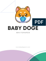 Baby Doge Coin Whitepaper: Fastest Growing Crypto Helping Dogs in Need