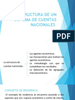 Estructura de Una Matriz de Cuentas Nacionales