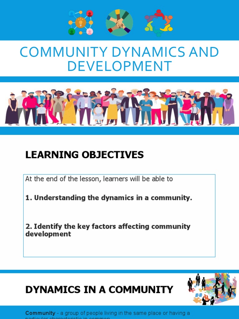 Understanding Community Dynamics Factors | PDF | Community | Sustainability