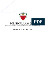 Leonen Qa Political Law