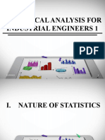 Statistical Analysis For Industrial Engineers 1 2nd Topic