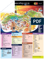 Mapa Parque Six Flags