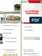 La Integral Indefinida