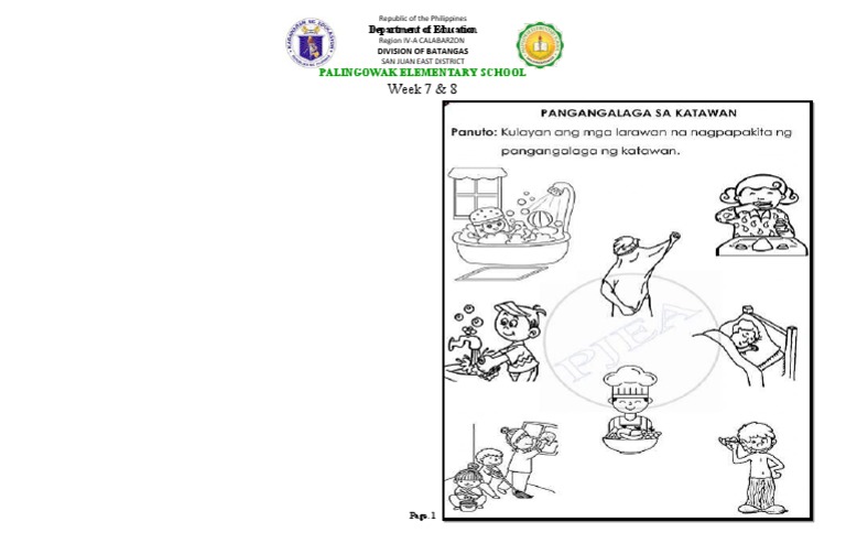 Week 7 & 8 Lesson Plan - Palingowak Elementary | PDF