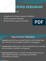 05a ARGUMENTASI KEBIJAKAN