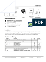 V 75V R (On) 6.5mohm (Typ.) I 80A: Main Product Characteristics