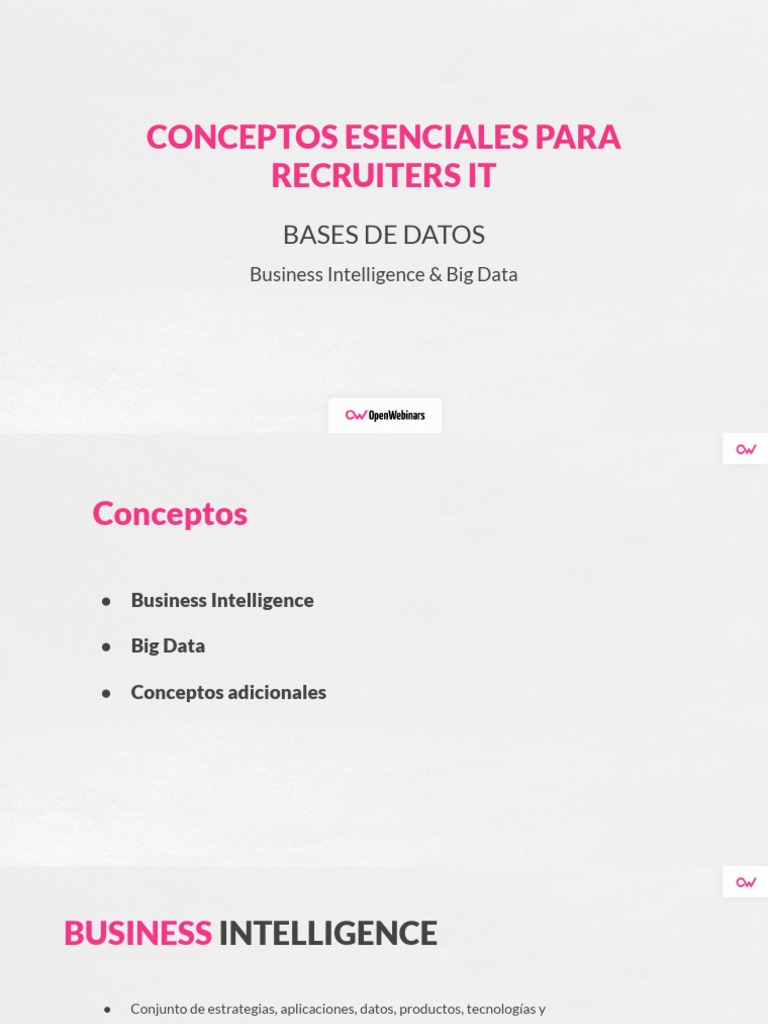 Claves de Business Intelligence y Big Data | PDF | Negocios