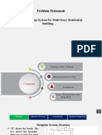 Problem Statement: Designing of Pump System For Multi Story Residential Building