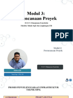 Modul 3 Perencanaan Proyek