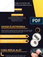 Sistem Penerangan Berbasis Sensor Cahaya dan Jarak