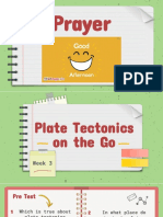 Week 3 - Plate Tectonics On The Go